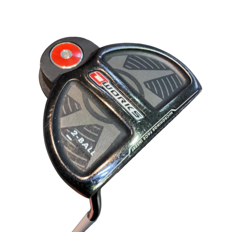 【中古】 オデッセイ O WORKS 2・BALL 33インチ パター PT スチール (フレックスその他) メンズ 男性用 右利き 右用 Cランク ゴルフクラブ