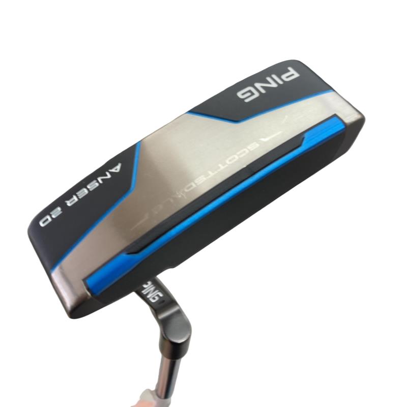 【中古】 ピン Scottsdale ANSER 2D(2025) 33.5in(SS TOUR 2.0) パター PT スチール写真 (フレックス余分の物) メンズ 成人男性用 右利き 右用 C価値づける ゴルフ野球クラブ
