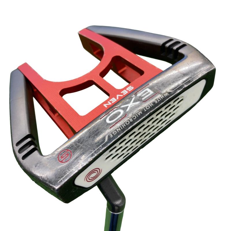 【中古】 オデッセイ EXO SEVEN S 33インチ パター PT スチール (フレックスその他) メンズ 男性用 右利き 右用 Dランク ゴルフクラブ