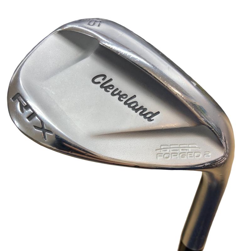 【中古】 クリーブランド Cleveland RTX DEEP FORGED 2 56°/12° ウェッジ WG Dynamic Gold (フレックスS) メンズ 成人男性用 右利き 右用 D序列付ける ゴルフ野球クラブ