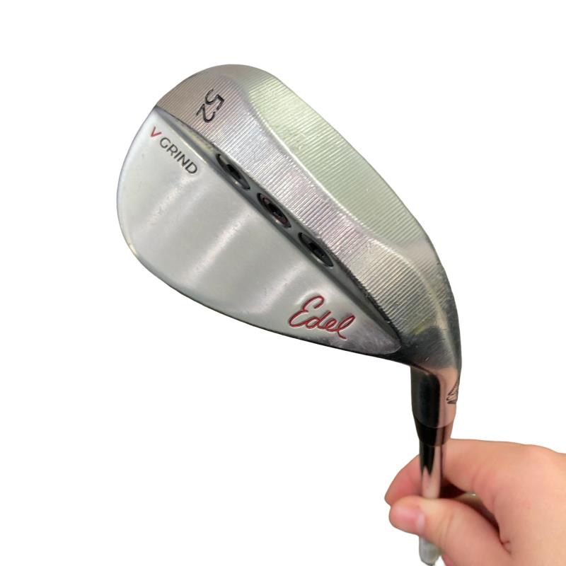 【中古】 Edel GOLF Edel GOLF SMSウェッジ 52° VーGRIND ウェッジ WG 純正特注シャフト (フレックスR) メンズ 男性用 右利き 右用 Cランク ゴルフクラブ