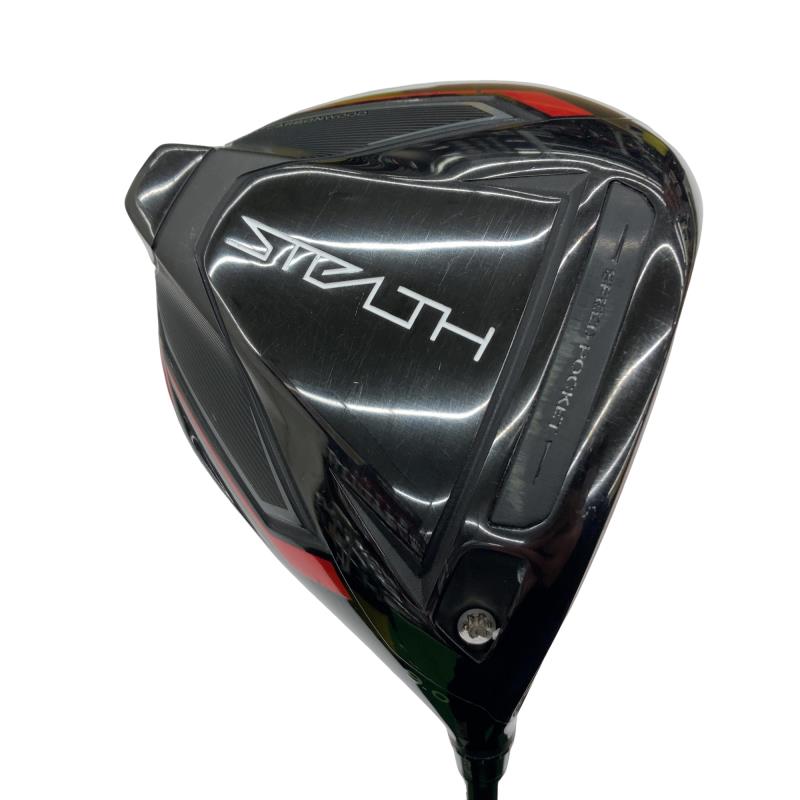 【中古】 テーラーメイド STEALTH 9° ドライバー DR TENSEI RED TM50(STEALTH DR) (フレックスS) メンズ 男性用 右利き 右用 Dランク ゴルフクラブ