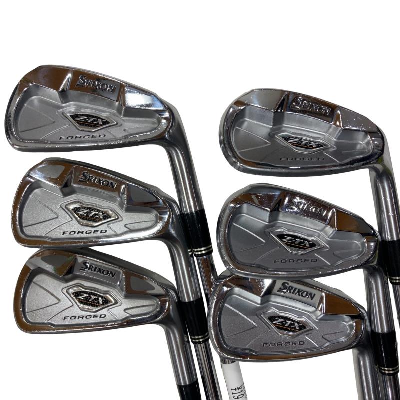 【中古】 ダンロップ SRIXON Z-TX 6S アイアンセット IR Dynamic Gold (フレックスX) メンズ 男性用 右利き 右用 Cランク ゴルフクラブ