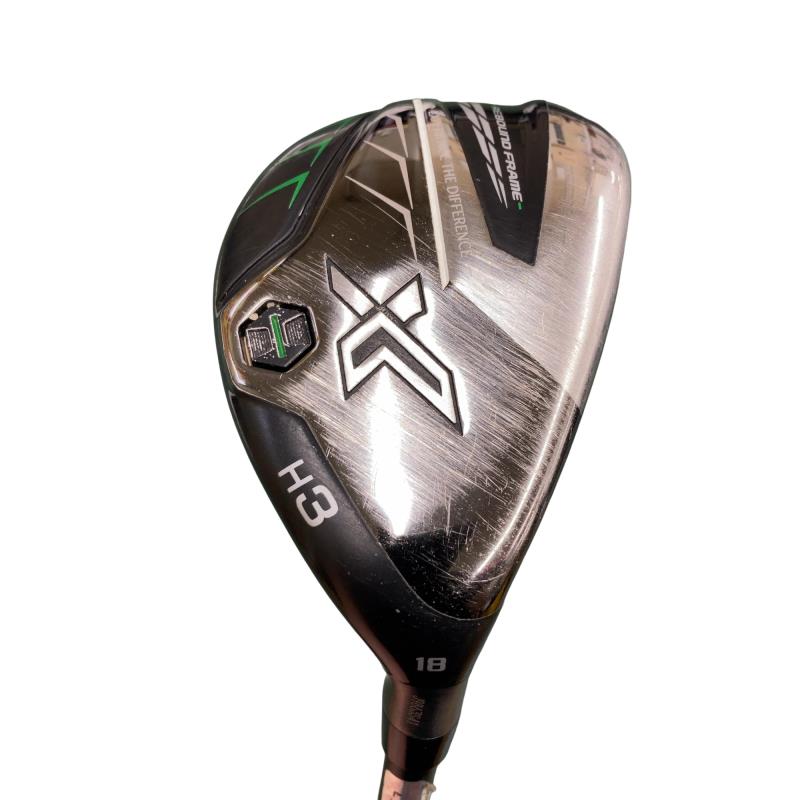 【中古】 ダンロップ XXIO(2022) eks H3 ユーティリティ UT Miyazaki AX-2(HB) (フレックスS) メンズ 男性用 右利き 右用 Cランク ゴルフクラブ