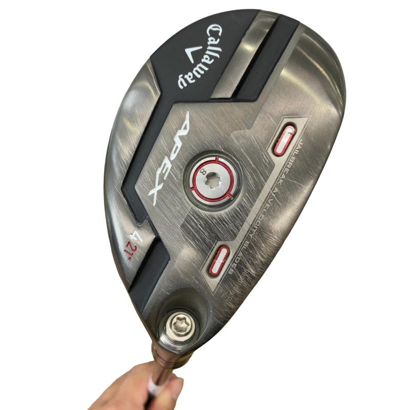 【中古】 キャロウェイ APEX(2021) U4 ありがた味 UT Diamana 55 for CW(2021 APEX UT) (フレックスR) メンズ 成人男性用 右利き 右用 C序列付ける ゴルフ野球クラブ