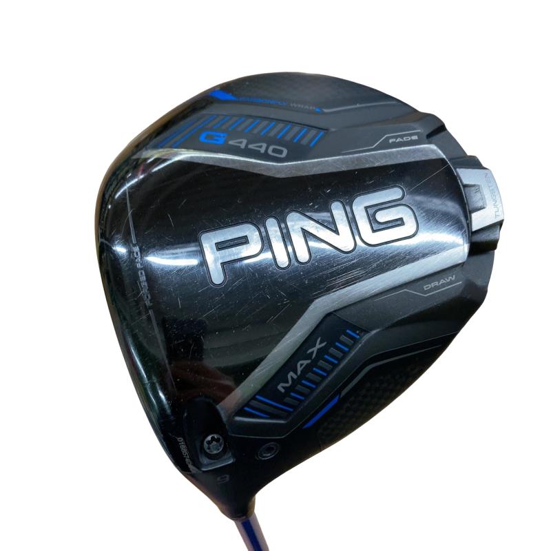 【中古】 ピン G440 MAX  9° レフティ １番ウッド DR ALTA J CB BLUE(DR) (フレックスS) メンズ 成人男性用 左ぎっちょ レフティ 左用 C序列付ける ゴルフ野球クラブ