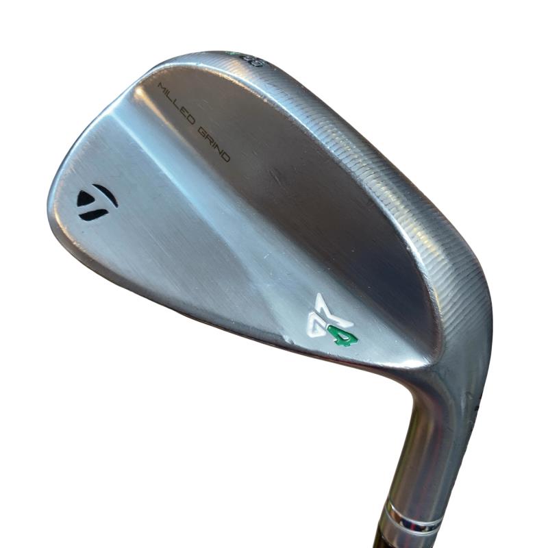 【中古】 テーラーメイド Taylor Made MILLED GRIND 4 48°/09° ウェッジ WG 純正特注シャフト (フレックスS) メンズ 男性用 右利き 右用 Cランク ゴルフクラブ