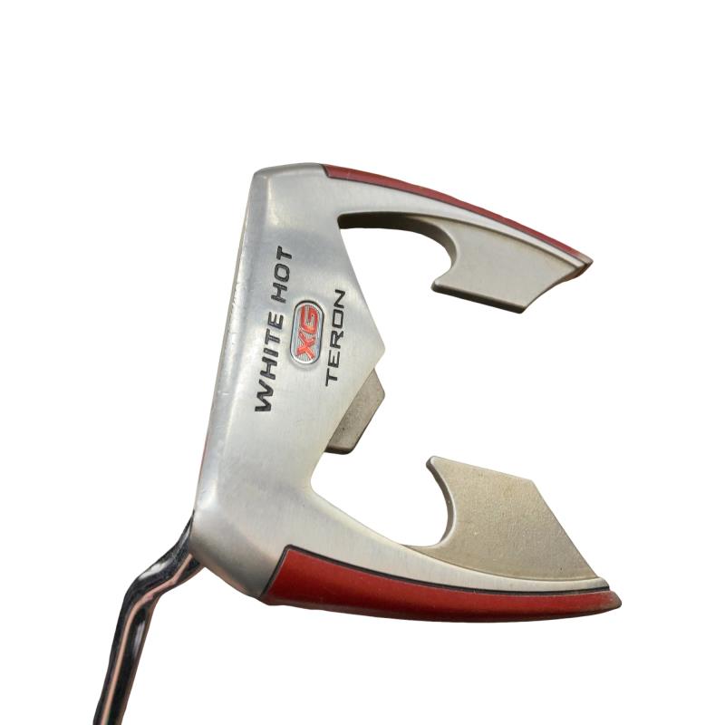 【中古】 オデッセイ WHITE HOT XG TERON 34in レフティ パター PT スチール写真 (フレックス余分の物) メンズ 成人男性用 左ぎっちょ レフティ 左用 D位置づける ゴルフ野球クラブ