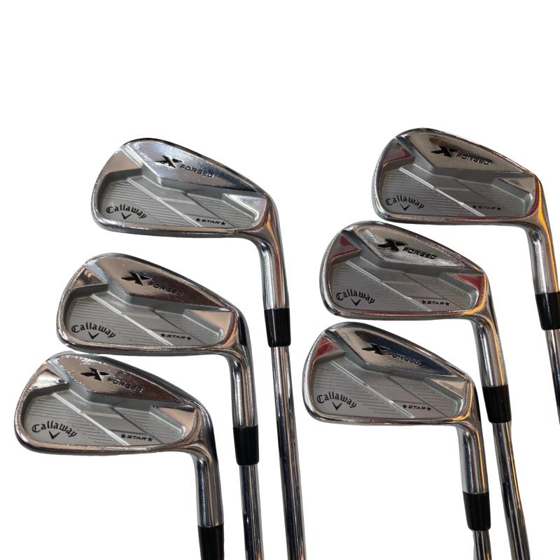 【中古】 キャロウェイ X FORGED STAR 6S アイアンセット IR NS PRO 950GH neo (フレックスS) メンズ 男性用 右利き 右用 Cランク ゴルフクラブ