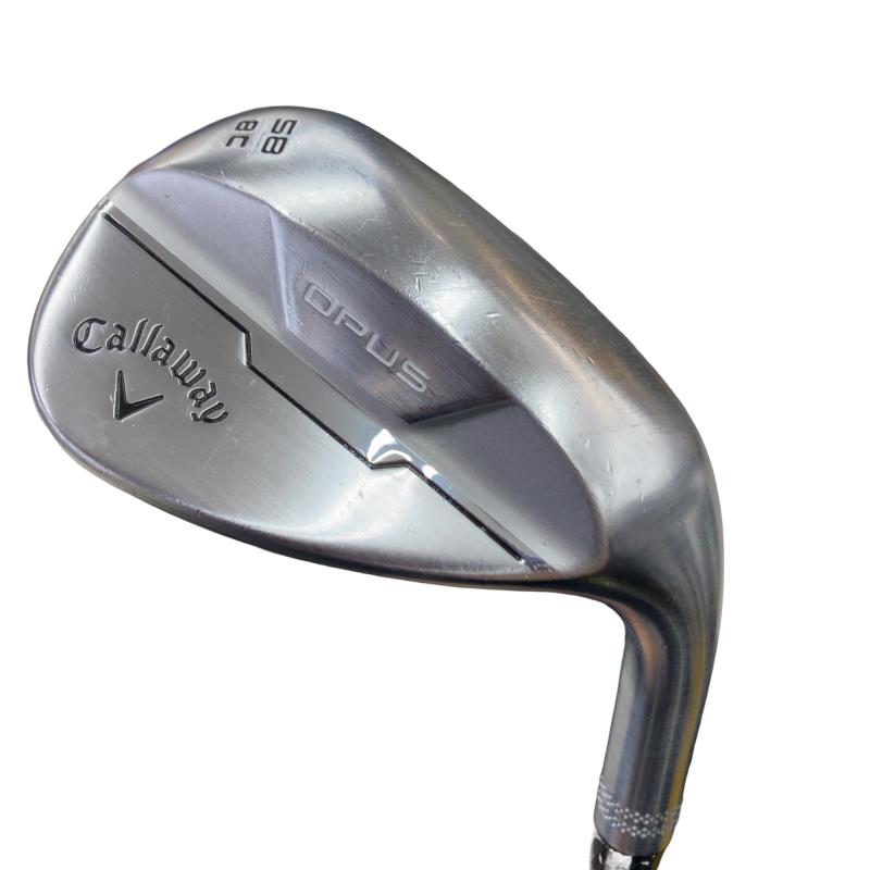 【中古】 キャロウェイ OPUS クロム 58&deg;/08&deg;C ウェッジ WG NS PRO MODUS3 TOUR115 (フレックスS) メンズ 男性用 右利き 右用 Cランク ゴルフクラブ｜ゴルフパートナー 中古クラブ店