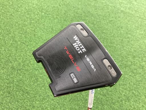 【中古】 オデッセイ WHITE HOT VERSA TWELVE CS 34in パター PT STROKE LAB(2023) (フレックス余分の物) メンズ 成人男性用 右利き 右用 D序列付ける ゴルフ野球クラブ ゴルフ-メンズクラブ-パター