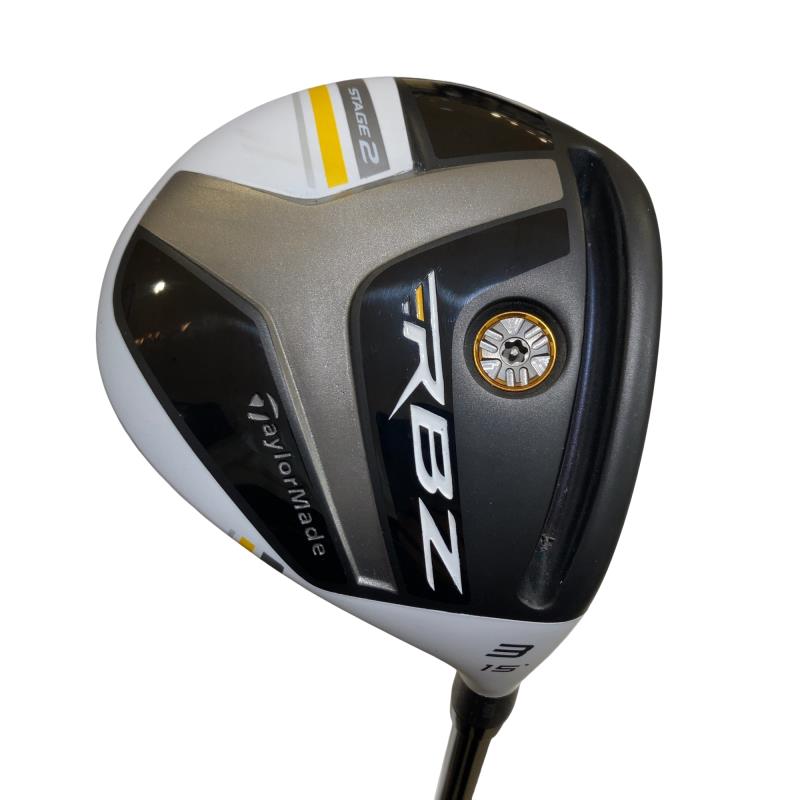 【中古】 テーラーメイド RBZ STAGE 2 3W フェアウェイウッド FW TM1-213(フェアウェイ) (フレックスS) メンズ 男性用 右利き 右用 Cランク ゴルフクラブ