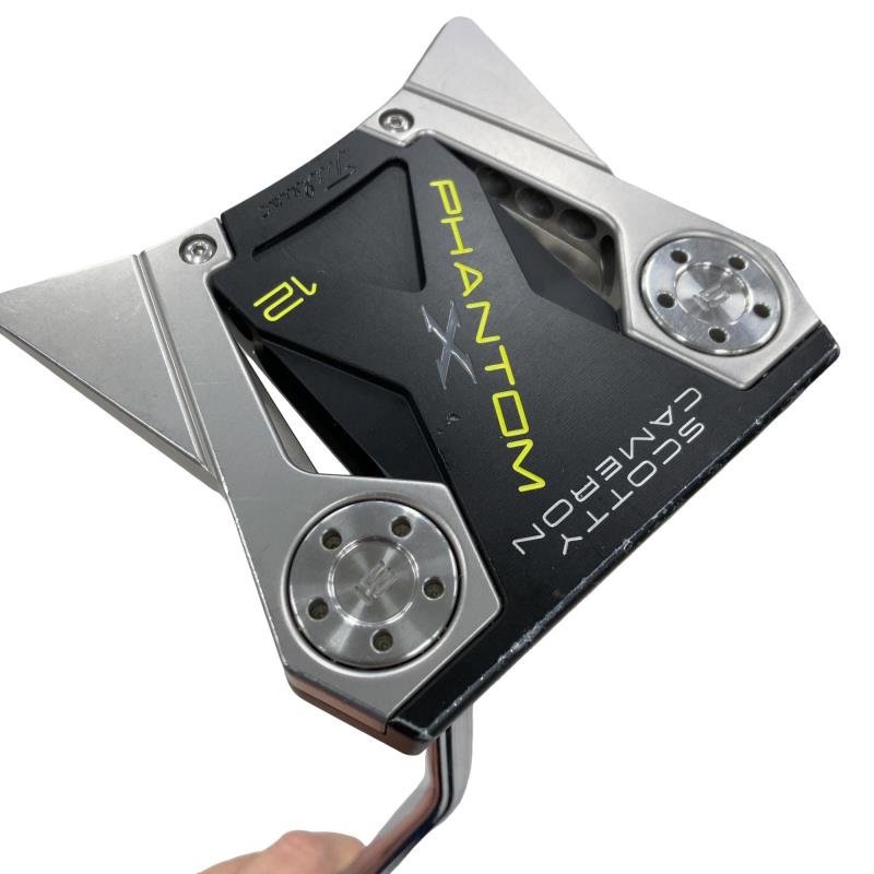 【中古】 タイトリスト SCOTTY CAMERON PHANTOM X 12 34インチ パター PT スチール (フレックスその他) メンズ 男性用 右利き 右用 Cランク ゴルフクラブ|ゴルフパートナー 中古クラブ店