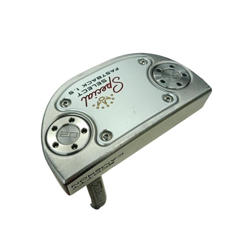 【中古】 タイトリスト SCOTTY CAMERON Special select FASTBACK 1.5 33in パター PT スチール写真 (フレックス余分の物) メンズ 成人男性用 右利き 右用 C序列付ける ゴルフ野球クラブ