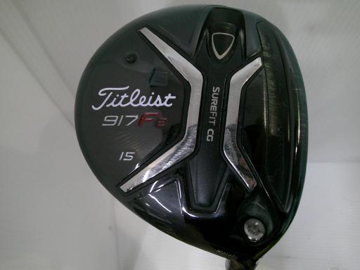 【中古】 タイトリスト 917 F2 15° フェアウェイウッド FW Speeder 661 EVOLUTION IV (フレックスS) メンズ 男性用 右利き 右用 Cランク ゴルフクラブ