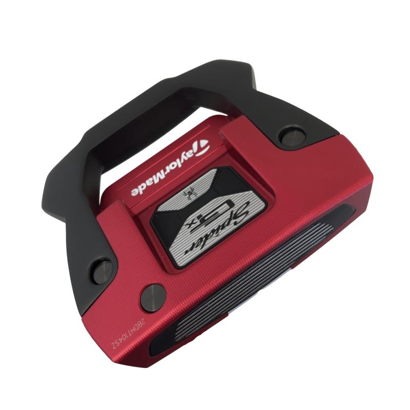 【中古】 仕立て屋お手伝いさん Spider GTx RED シングルベンド 34in パター PT スチール写真 (フレックス余分の物) メンズ 成人男性用 右利き 右用 B序列付ける ゴルフ野球クラブ