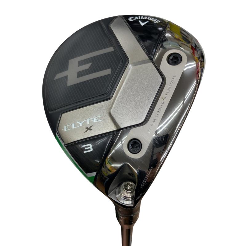【中古】 キャロウェイ ELYTE X 3W フェアウェイウッド FW VENTUS GREEN 50 for CW(ELYTE FW) (フレックスS) メンズ 成人男性用 右利き 右用 C序列付ける ゴルフ野球クラブ