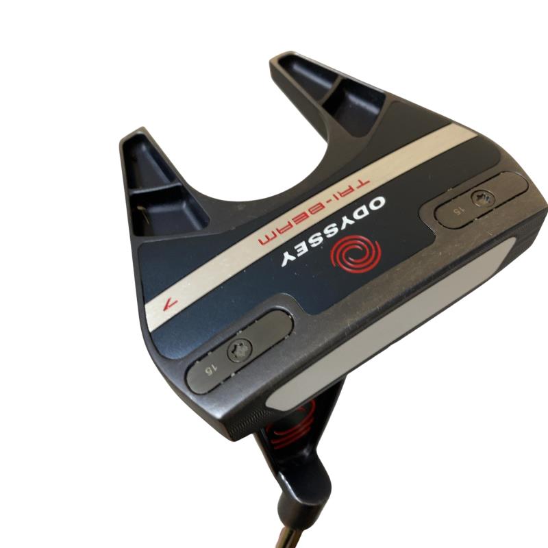 【中古】 オデッセイ TRI-BEAM #7 34in パター PT STROKE LAB(2023) (フレックス余分の物) メンズ 成人男性用 右利き 右用 C位置づける ゴルフ野球クラブ