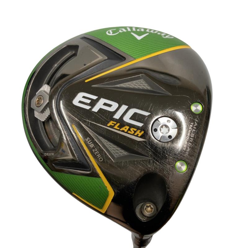 【中古】 キャロウェイ EPIC FLASH SUBZERO  9° １番ウッド DR Tour AD SZ(１番ウッド) (フレックスS) メンズ 成人男性用 右利き 右用 C序列付ける ゴルフ野球クラブ