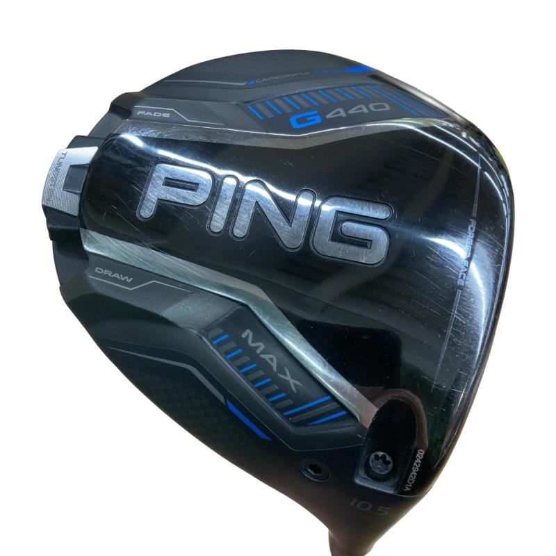 【中古】 ピン G440 MAX 10.5° １番ウッド DR PING TOUR 2.0 BLACK 65(DR) (フレックスS) メンズ 成人男性用 右利き 右用 C位置付ける ゴルフ野球クラブ ゴルフ-ドライバー-メンズクラブ