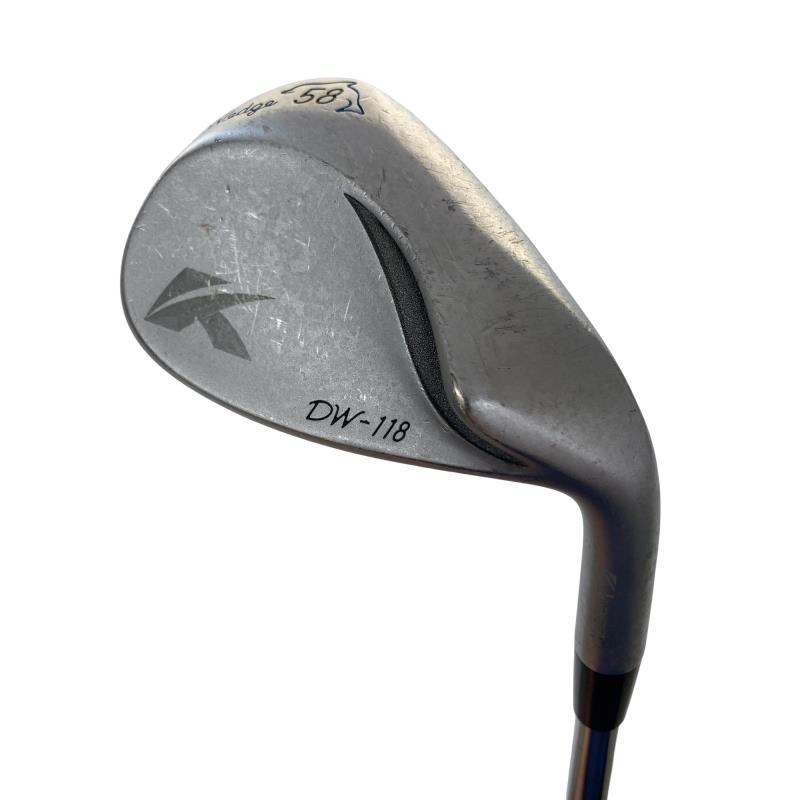 【中古】 キャスコ Dolphin Wedge DW-118 シルバー 58° ウェッジ WG NS PRO 950GH (フレックスS) メンズ 男性用 右利き 右用 Cランク ゴルフクラブ