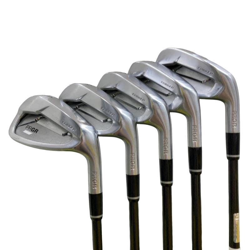 【中古】 プロギア PRGR 03 5S アイアンセット IR Diamana FOR PRGR(2022 IR) (フレックスSR) メンズ 男性用 右利き 右用 Cランク ゴルフクラブ