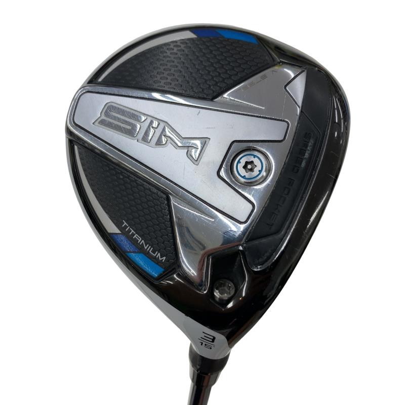 【中古】 仕立て屋お手伝いさん SIM 3W フェアウェイウッド FW リシャフト (フレックス余分の物) メンズ 成人男性用 右利き 右用 C価値づける ゴルフ野球クラブ