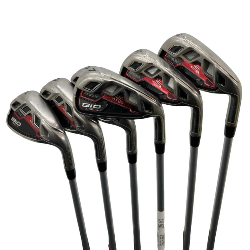 【中古】 コブラ cobra BiO CELL 6S(レッド) アイアンセット IR リシャフト (フレックスその他) メンズ 男性用 右利き 右用 Cランク ゴルフクラブ｜ゴルフパートナー 中古クラブ店