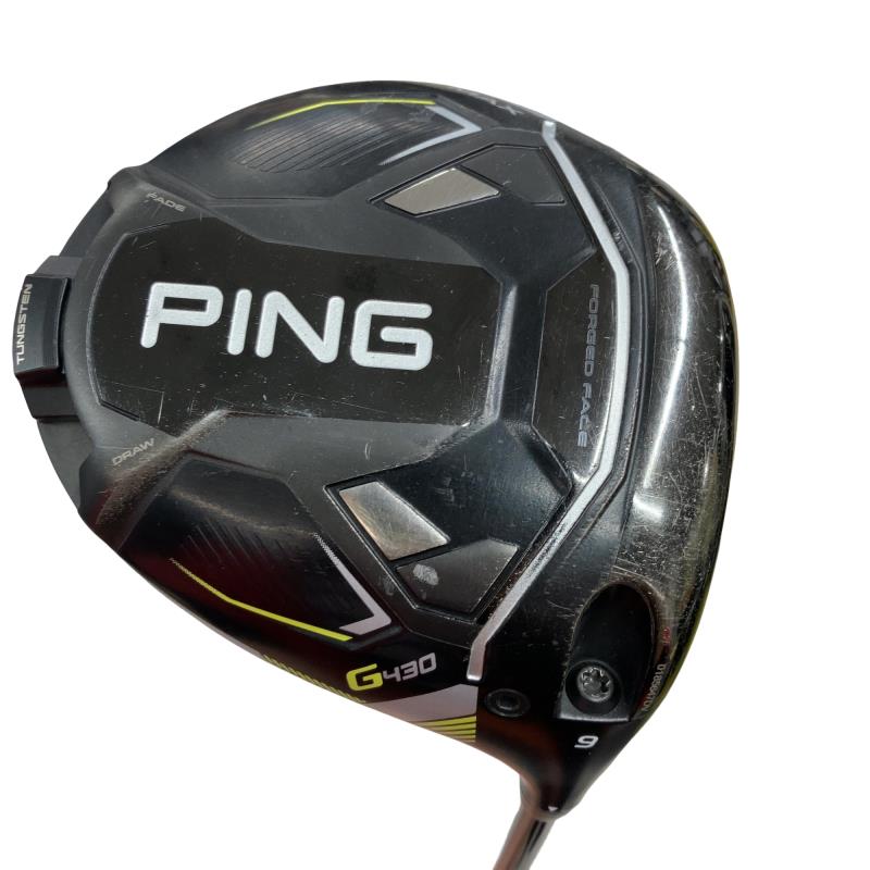 【中古】 ピン G430 MAX  9° １番ウッド DR ALTA J CB BLACK(DR) (フレックスSR) メンズ 成人男性用 右利き 右用 C序列付ける ゴルフ野球クラブ