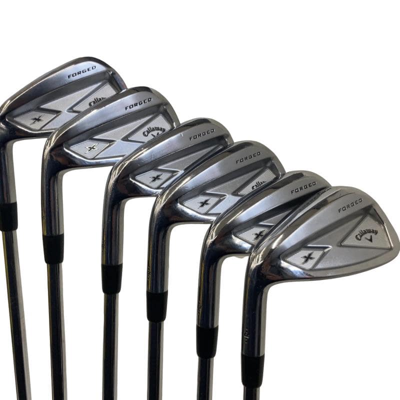 【中古】 キャロウェイ X FORGED(2013) 6S レフティ アイアンセット IR 純正特注シャフト (フレックスR) メンズ 男性用 左利き レフティ 左用 Cランク ゴルフクラブ｜ゴルフパートナー 中古クラブ店