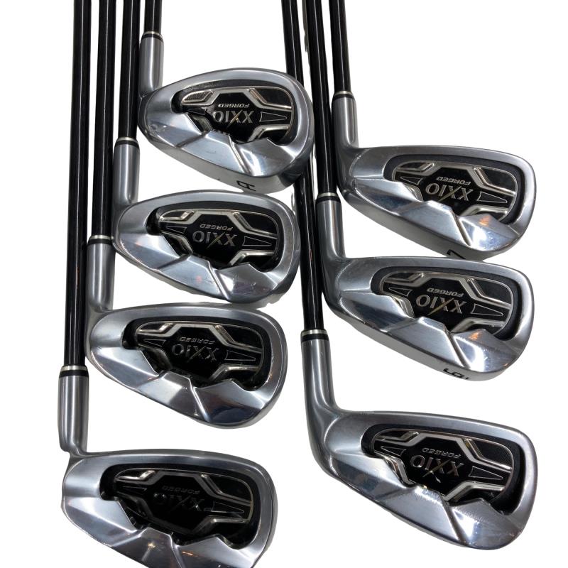 【中古】 ダンロップ XXIO FORGED(2011)  8S アイアン仕掛ける IR XXIO MX3000(アイアン) (フレックスS) メンズ 成人男性用 右利き 右用 C序列付ける ゴルフ野球クラブ