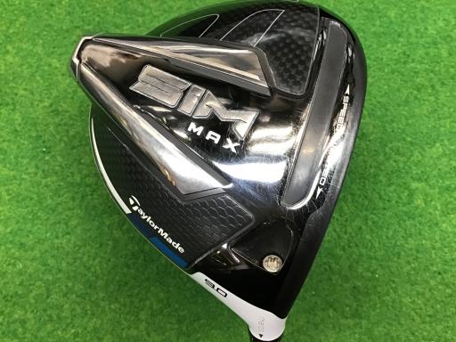 【中古】 テーラーメイド SIM MAX 9° ドライバー DR TENSEI BLUE TM50(DR) (フレックスS) メンズ 男性用 右利き 右用 Cランク ゴルフクラブ