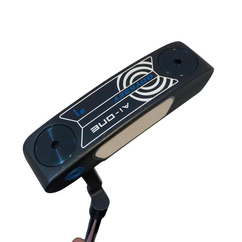 【中古】 オデッセイ Ai-ONE #1 34in パター PT STROKE LAB 90 スチール写真 (フレックス余分の物) メンズ 成人男性用 右利き 右用 B位置付ける ゴルフ野球クラブ パター-クラブ-ゴルフ