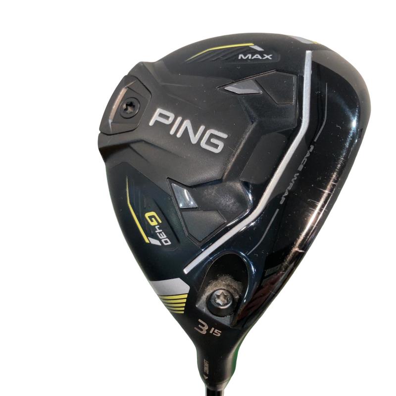 【中古】 ピン G430 MAX 3W フェアウェイウッド FW ALTA J CB BLACK(FW) (フレックスSR) メンズ 男性用 右利き 右用 Cランク ゴルフクラブ