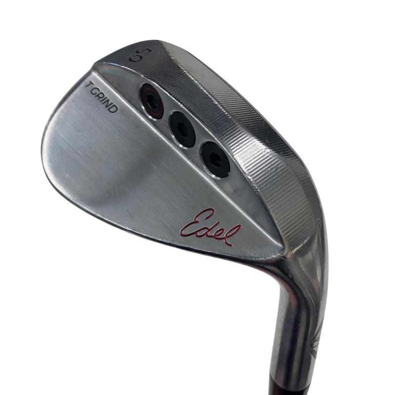 【中古】 Edel GOLF Edel GOLF SMSウェッジ 50° TーGRIND ウェッジ WG 純正特注シャフト (フレックスその他) メンズ 男性用 右利き 右用 Cランク ゴルフクラブ