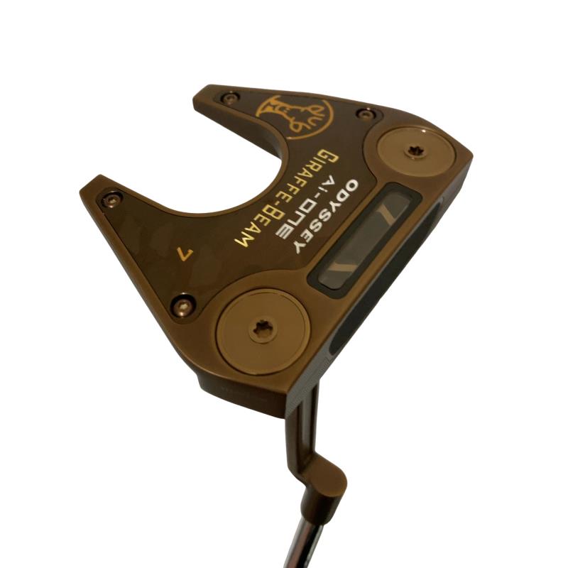 【中古】 オデッセイ Ai-ONE GIRAFFE-BEAM #7 34in パター PT STROKE LAB 90 スチール写真 (フレックス余分の物) メンズ 成人男性用 右利き 右用 B序列付ける ゴルフ野球クラブ