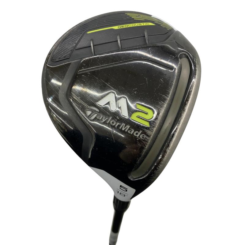 【中古】 テーラーメイド M2(2017) 5W USA フェアウェイウッド FW REAX 55(M2 2017FW) (フレックスR) メンズ 男性用 右利き 右用 Cランク ゴルフクラブ