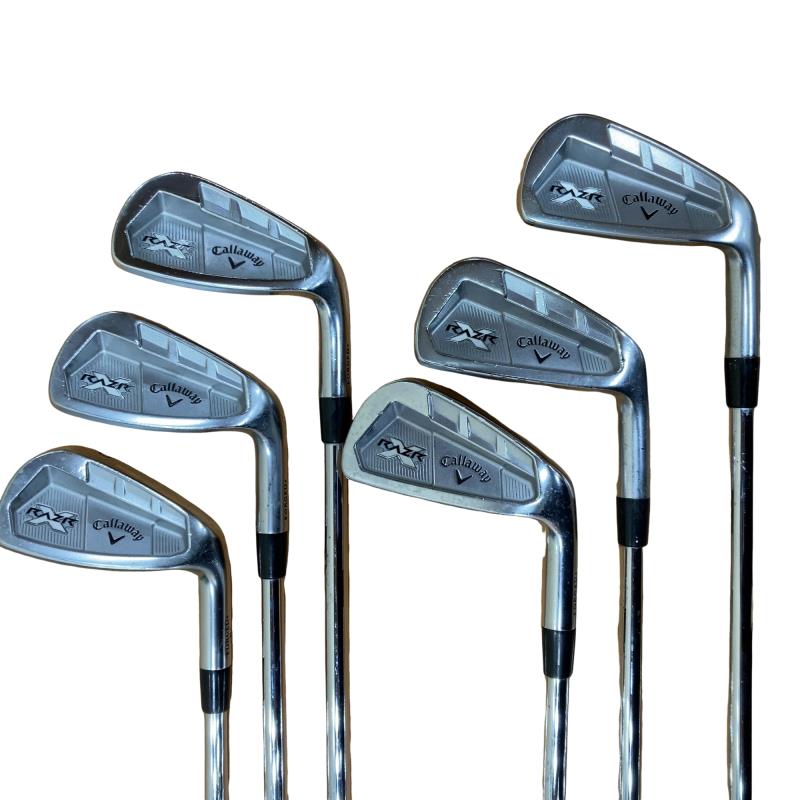 【中古】 キャロウェイ RAZR X FORGED 6S アイアン書き割り IR NS PRO 950GH (フレックスS) メンズ 成人男性用 右利き 右用 D位置づける ゴルフ野球クラブ