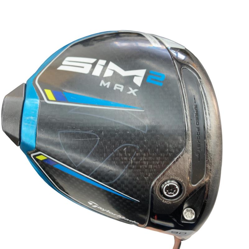 【中古】 テーラーメイド SIM2 MAX 9&deg; ドライバー DR TENSEI BLUE TM50(SIM2 DR) (フレックスR) メンズ 男性用 右利き 右用 Dランク ゴルフクラブ｜ゴルフパートナー 中古クラブ店