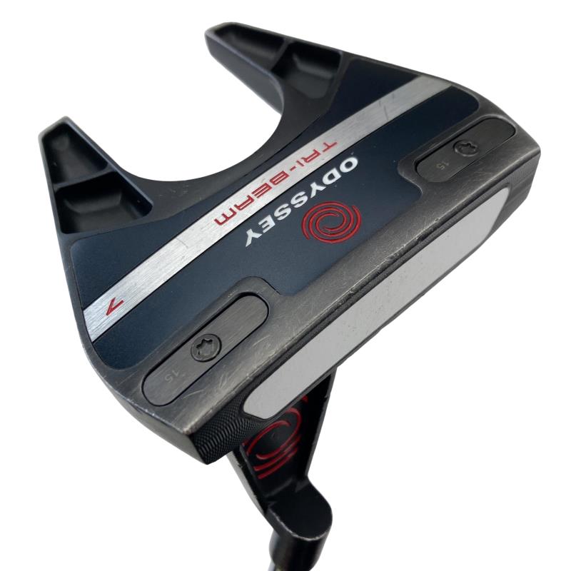 【中古】 オデッセイ TRI-BEAM #7 34in パター PT STROKE LAB(2023) (フレックス余分の物) メンズ 成人男性用 右利き 右用 C位置づける ゴルフ野球クラブ