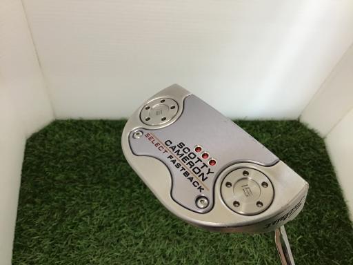 【中古】 タイトリスト SCOTTY CAMERON select FASTBACK(2018) 34インチ パター PT スチール (フレックスその他) メンズ 男性用 右利き 右用 Dランク ゴルフクラブ