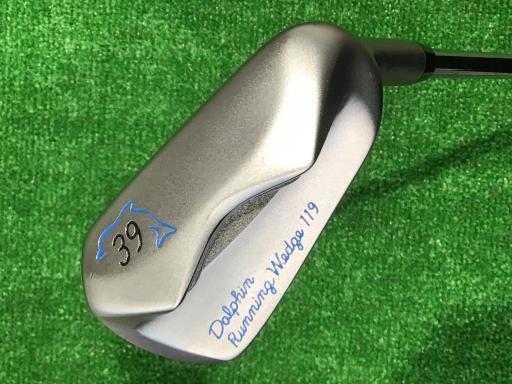 【中古】 キャスコ Dolphin Running Wedge DRW-119 39° 34in(ジャンボグリップ) ウェッジ WG Dolphin 一風変わったスチール写真 (フレックス余分の物) メンズ 成人男性用 右利き 右用 C位置づける ゴルフ野球クラブ