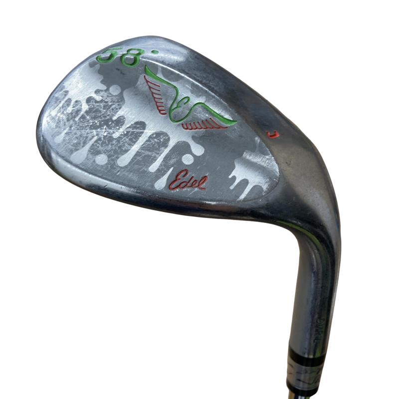 【中古】 Edel GOLF Edel GOLF J WEDGE DVR L 58° ウェッジ WG NS PRO MODUS3 WEDGE 105 (フレックスその他) メンズ 男性用 右利き 右用 Cランク ゴルフクラブ