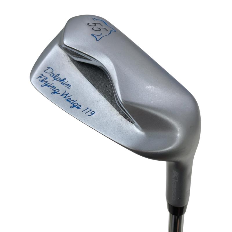 【中古】 キャスコ Dolphin Flying Wedge DFW-119 55° 34インチ(ジャンボグリップ) ウェッジ WG Dolphin オリジナルスチール (フレックスその他) メンズ 男性用 右利き 右用 Cランク ゴルフクラブ