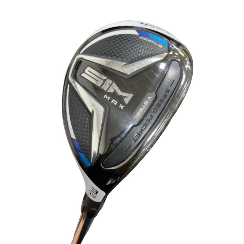 【中古】 テーラーメイド SIM MAX U3 ユーティリティ UT KBS MAX85 JP (フレックスS) メンズ 男性用 右利き 右用 Cランク ゴルフクラブ