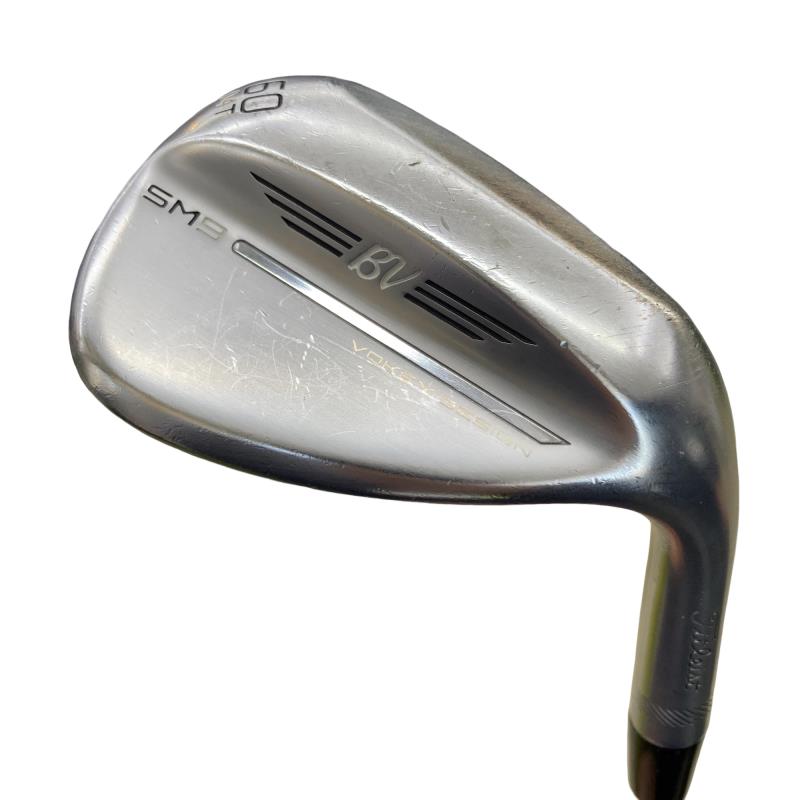 【中古】 タイトリスト VOKEY SPIN MILLED SM9 ツアークロム 60°/04°T ウェッジ WG BV 105 (フレックスその他) メンズ 男性用 右利き 右用 Dランク ゴルフクラブ