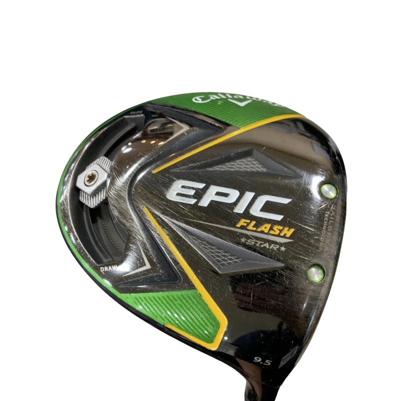 【中古】 キャロウェイ EPIC FLASH STAR  9.5° １番ウッド DR Speeder EVOLUTION for CW(１番ウッド) (フレックスS) メンズ 成人男性用 右利き 右用 C序列付ける ゴルフ野球クラブ