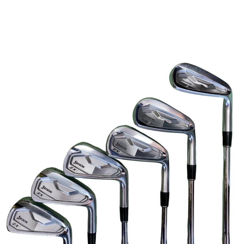 【中古】 ダンロップ SRIXON ZX7 Mk II 6S アイアンセット IR NS PRO MODUS3 TOUR105 D.S.T (フレックスS) メンズ 男性用 右利き 右用 Cランク ゴルフクラブ