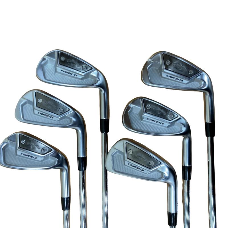 【中古】 キャロウェイ X FORGED CB(2021) 6S アイアン仕掛ける IR NS PRO MODUS3 TOUR120 (フレックスS) メンズ 成人男性用 右利き 右用 B価値づける ゴルフ野球クラブ