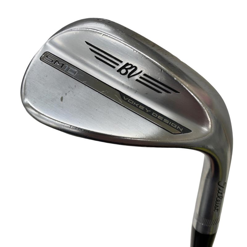 【中古】 タイトリスト VOKEY SPIN MILLED SM10 ツアークロム 56&deg;/10&deg;S ウェッジ WG Dynamic Gold (フレックスS) メンズ 男性用 右利き 右用 Dランク ゴルフクラブ｜ゴルフパートナー 中古クラブ店